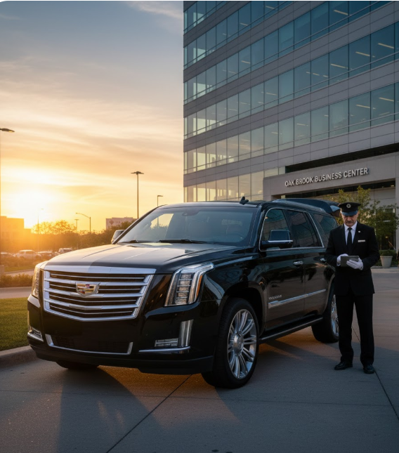 Book Oak Brook to O'Hare Limo