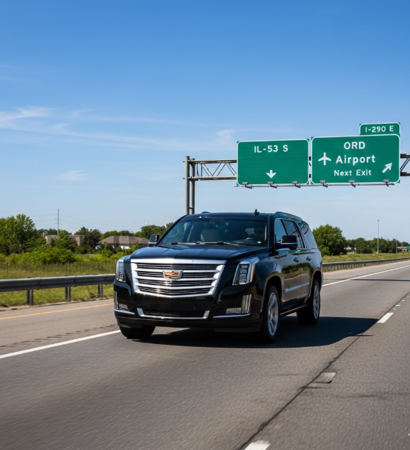 Book a Limo from Arlington Heights to O'Hare