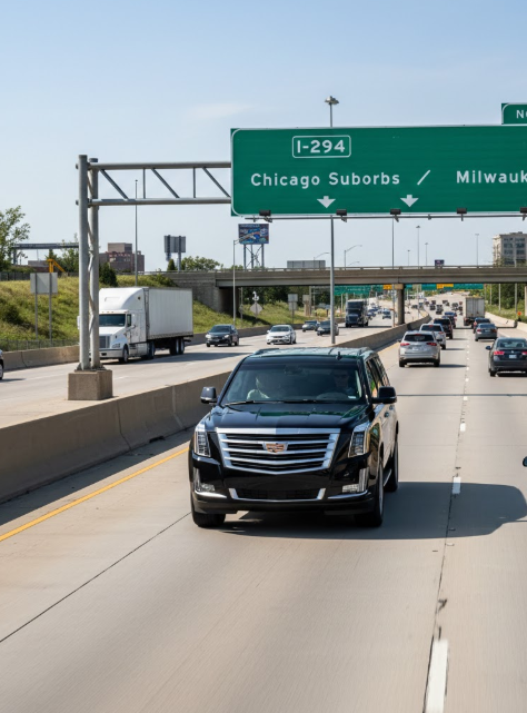 Oak Brook to MDW Limo