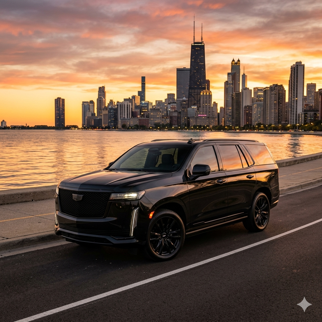 Black Car Service Chicago with Luxury Cadillac Escalade 2026